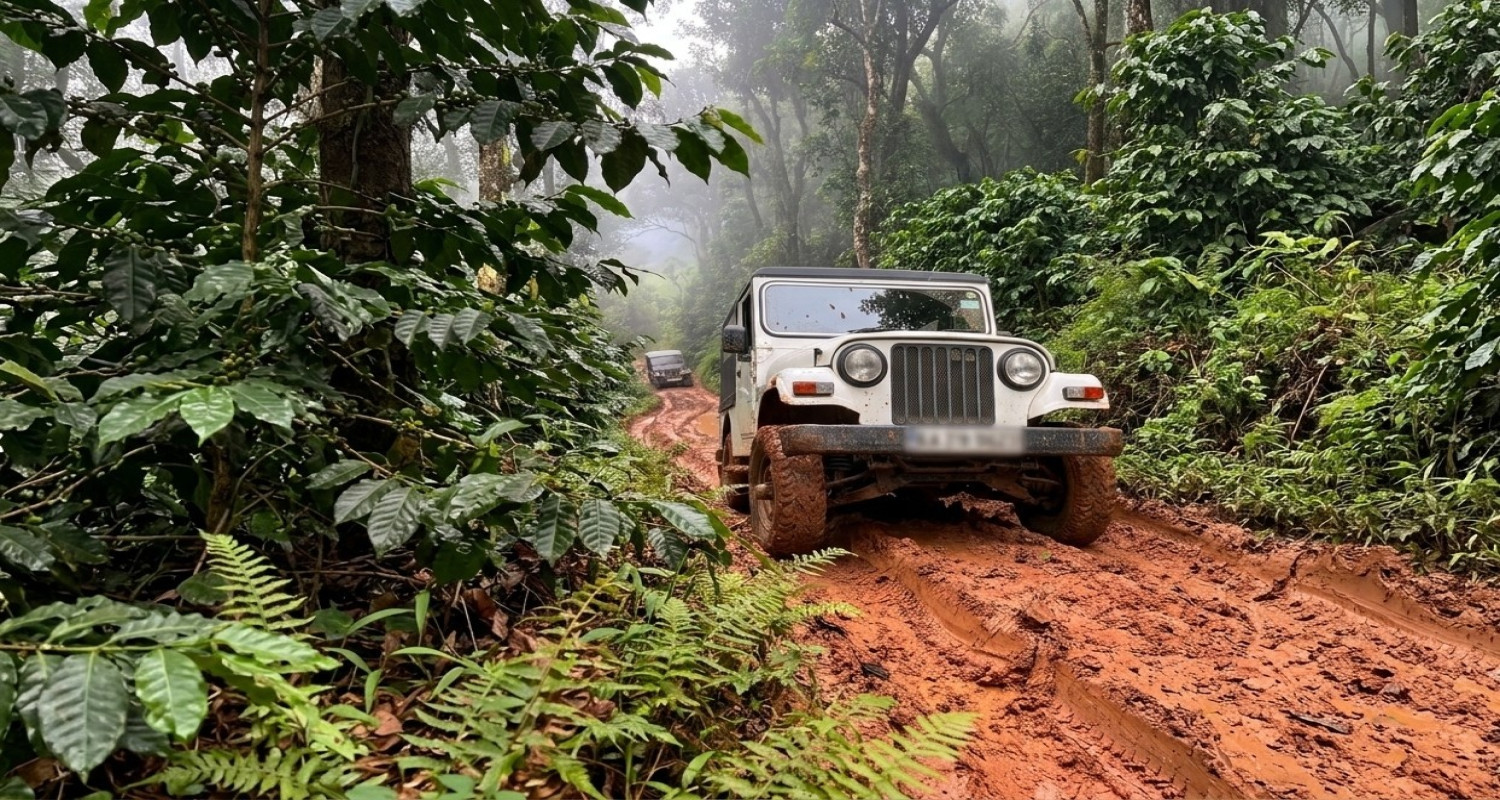 Eco Adventures & Jeep Trekking, Chikkamagaluru