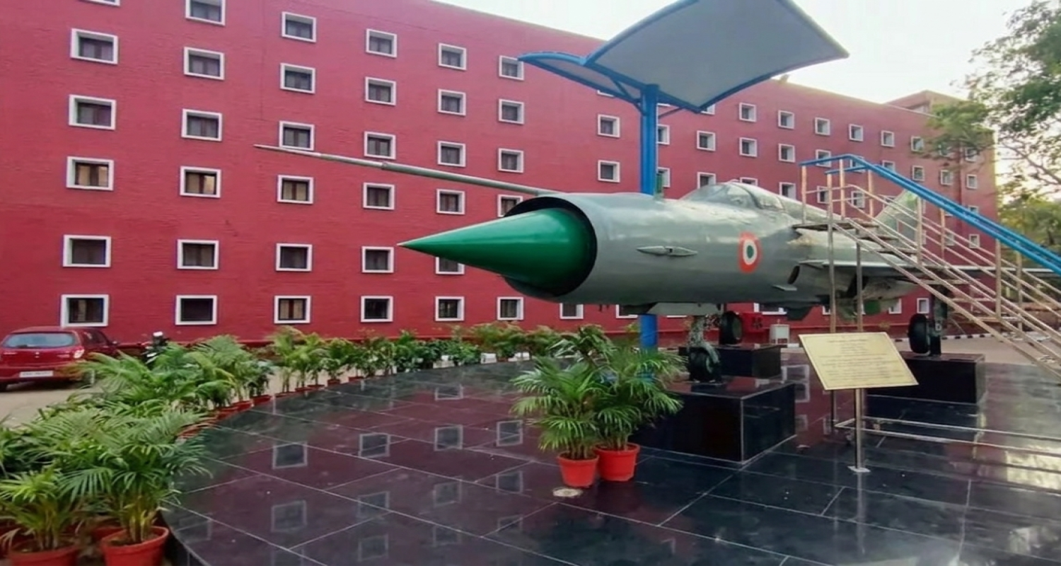 Indian Air Force Heritage Museum Chandigarh Parking Area