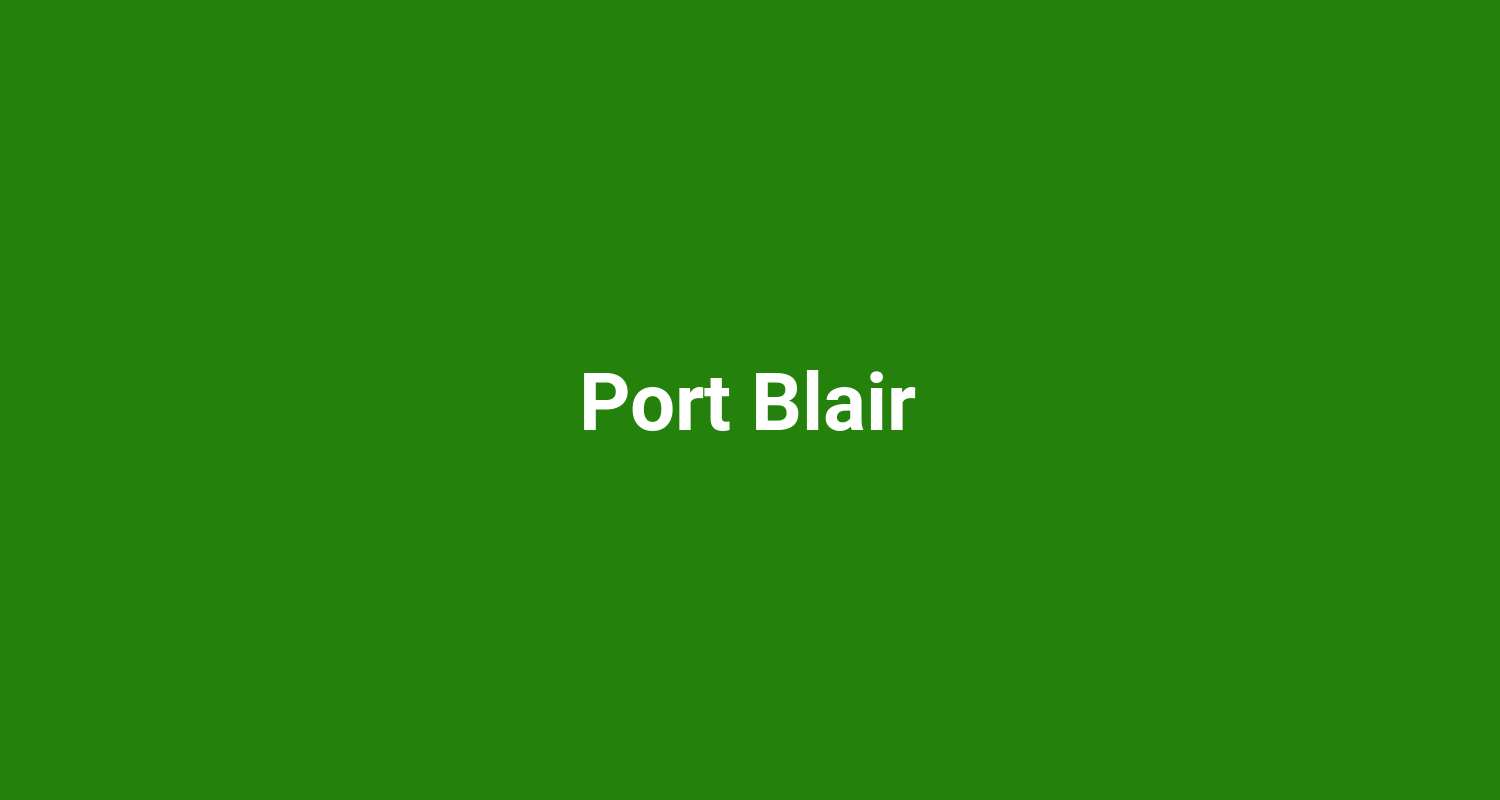 Port Blair