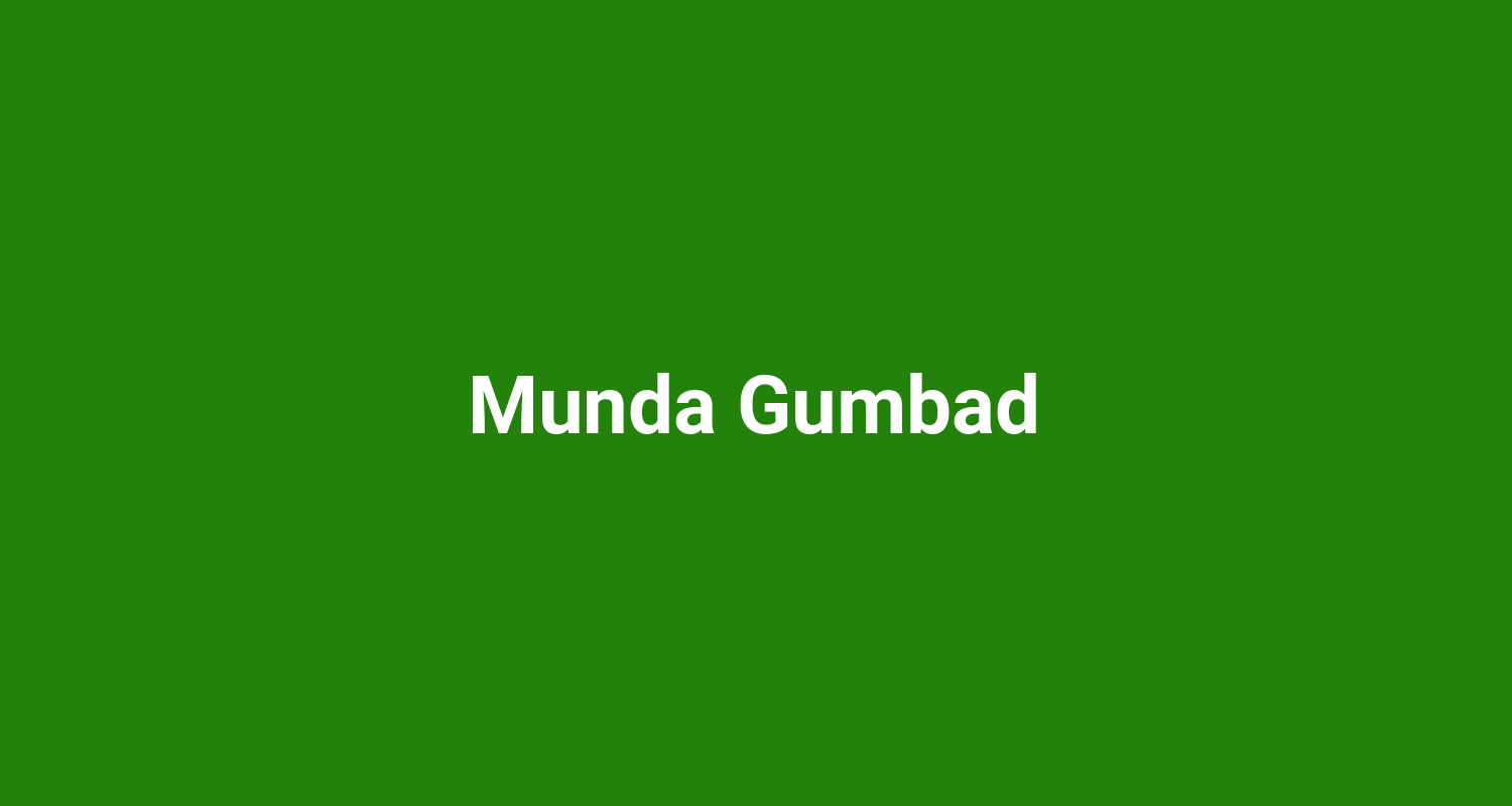 Munda Gumbad