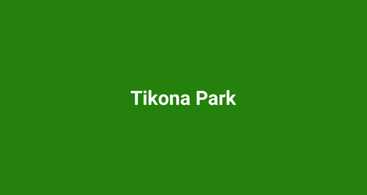 Tikona Park
