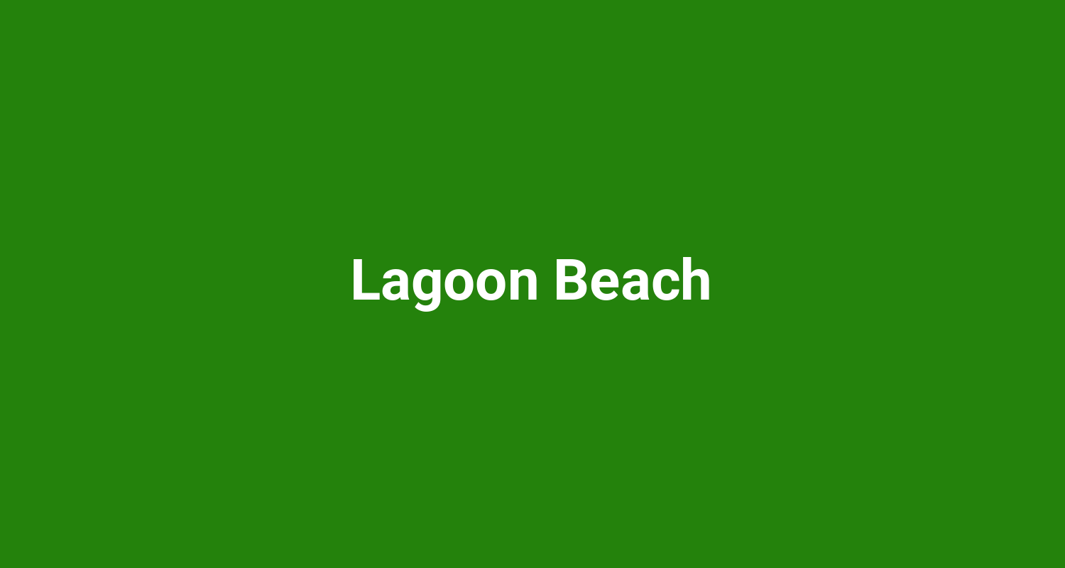 Lagoon Beach