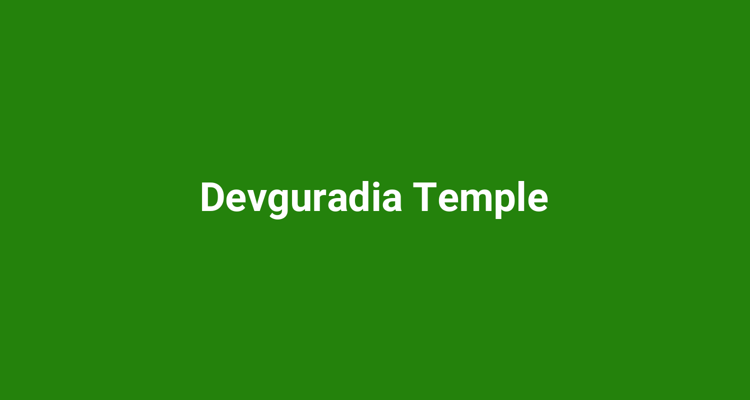 Devguradia Temple