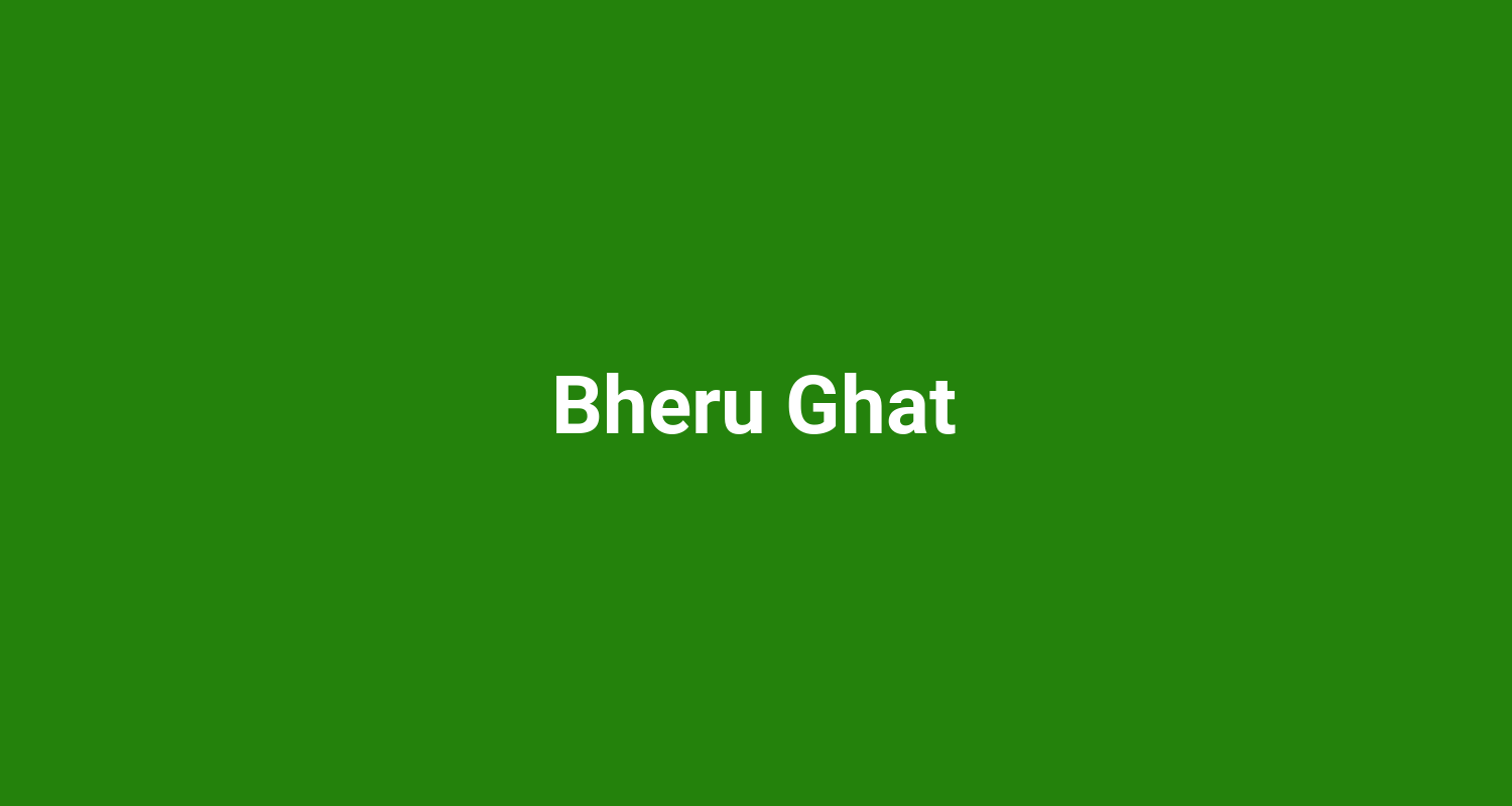 Bheru Ghat