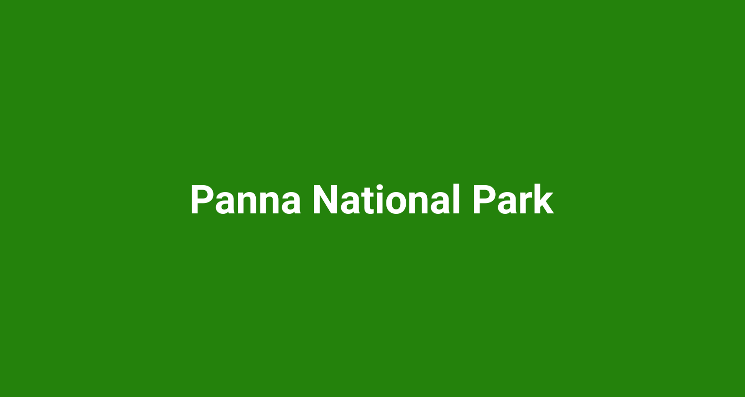 Panna National Park