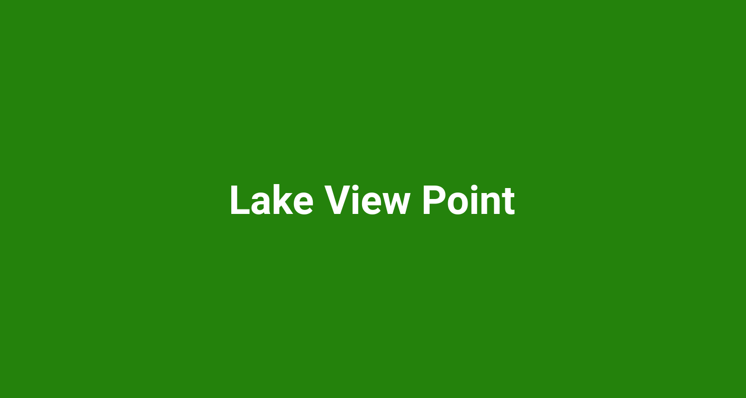 Lake View Point