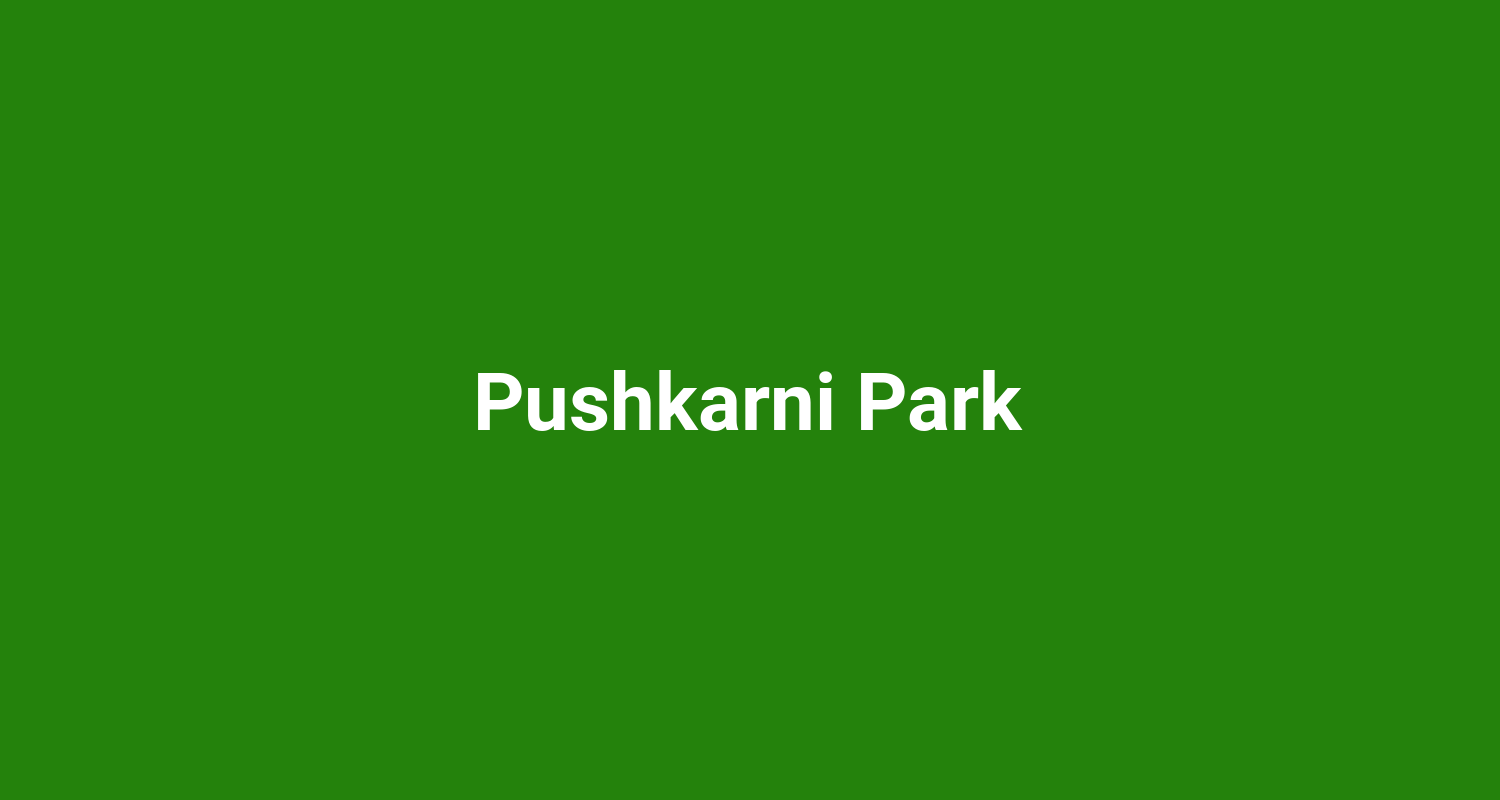 Pushkarni Park