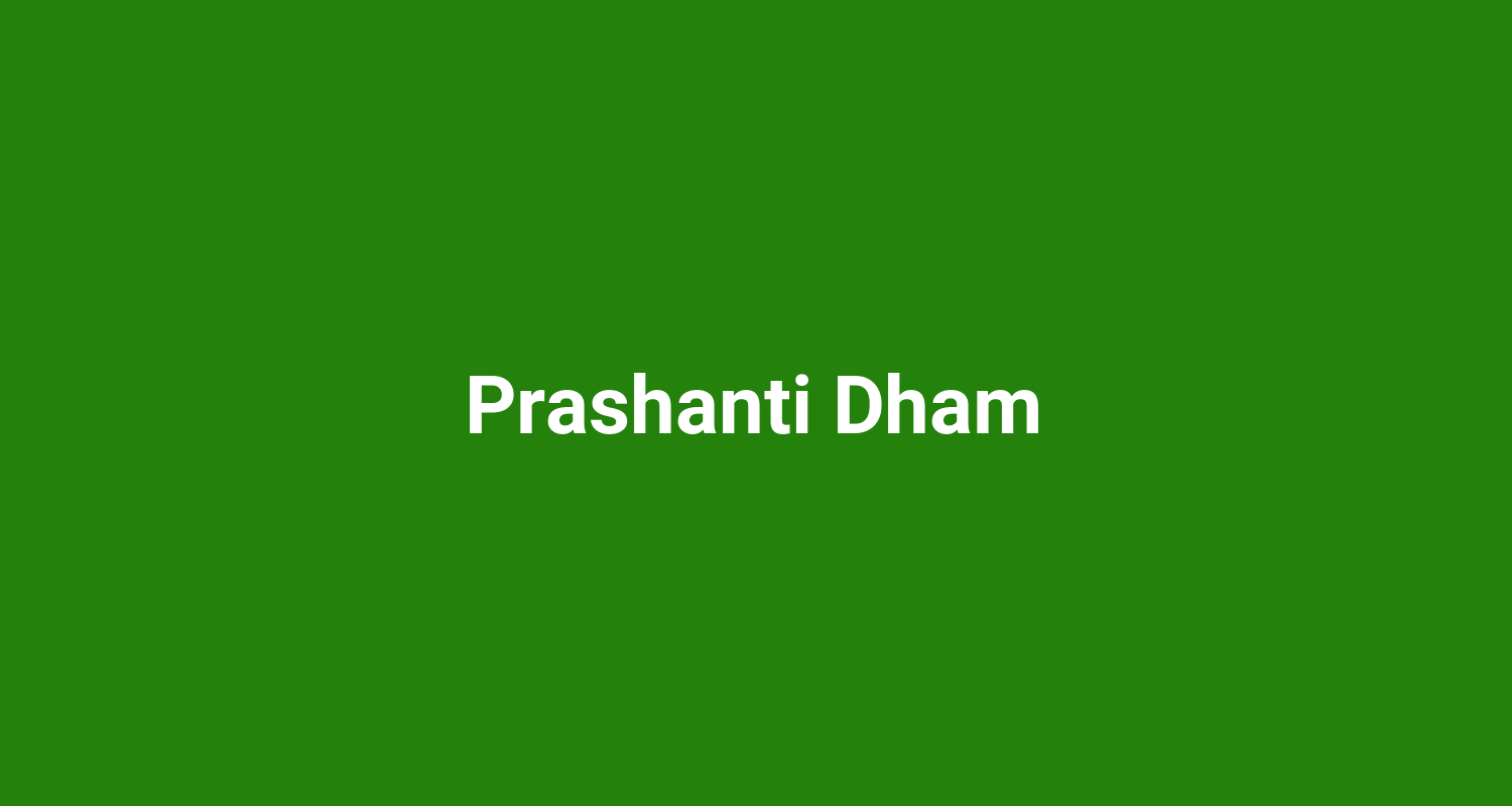 Prashanti Dham