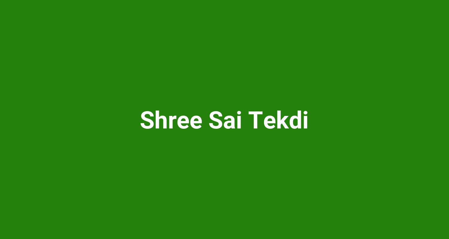 Shree Sai Tekdi