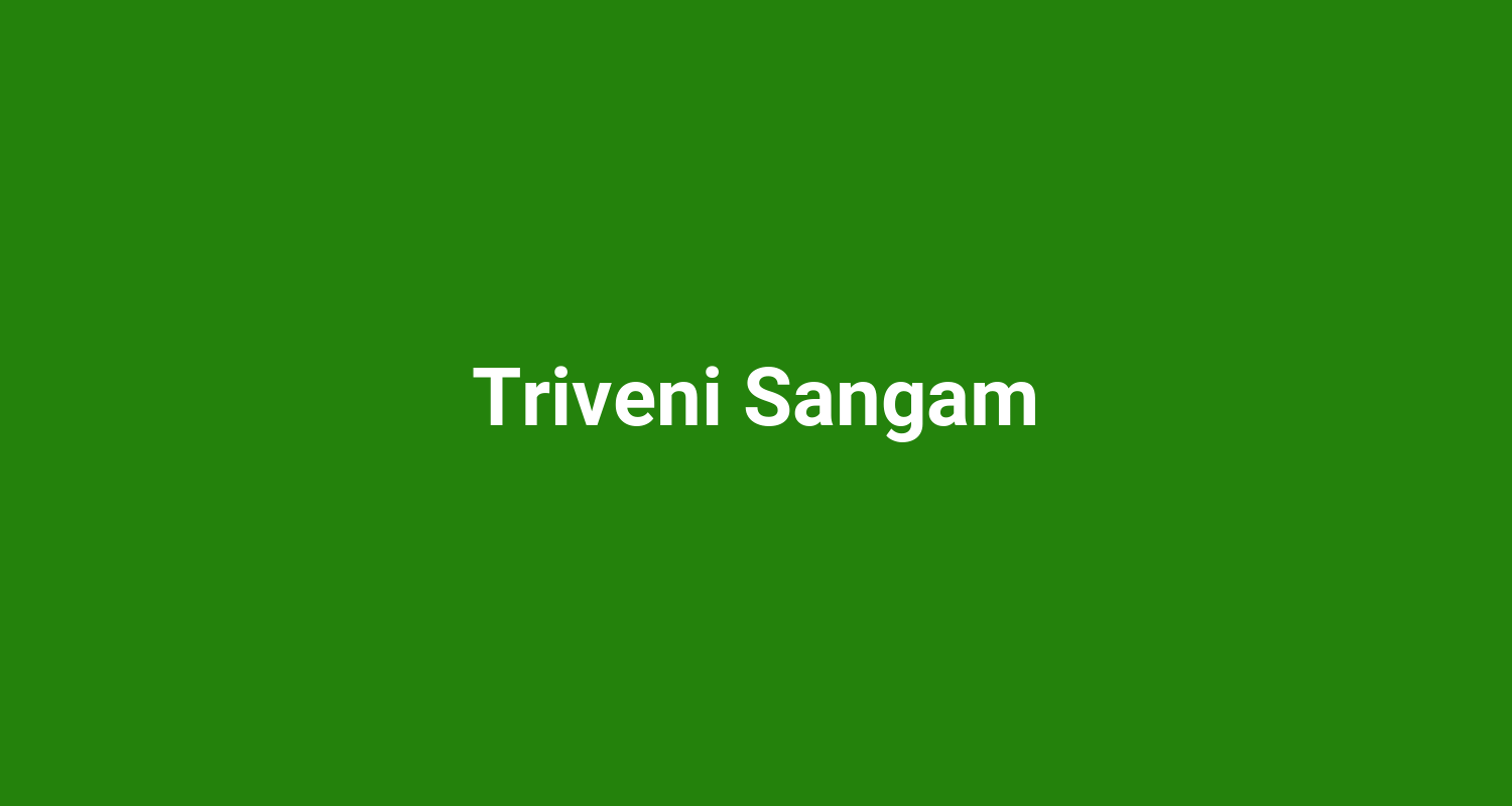 Triveni Sangam
