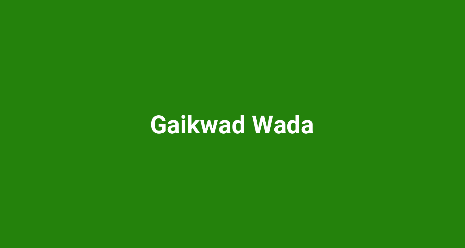 Gaikwad Wada