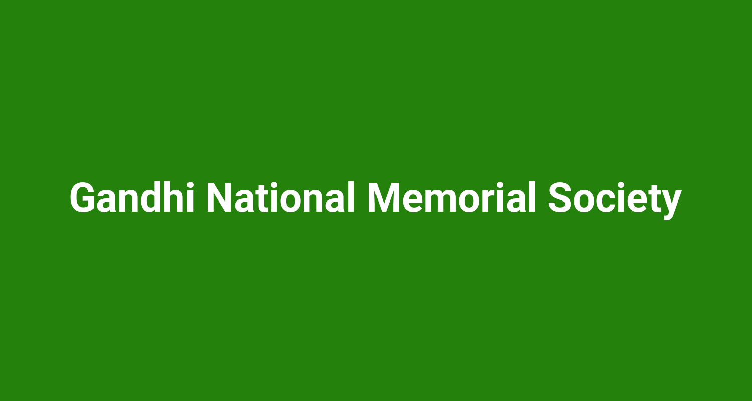 Gandhi National Memorial Society