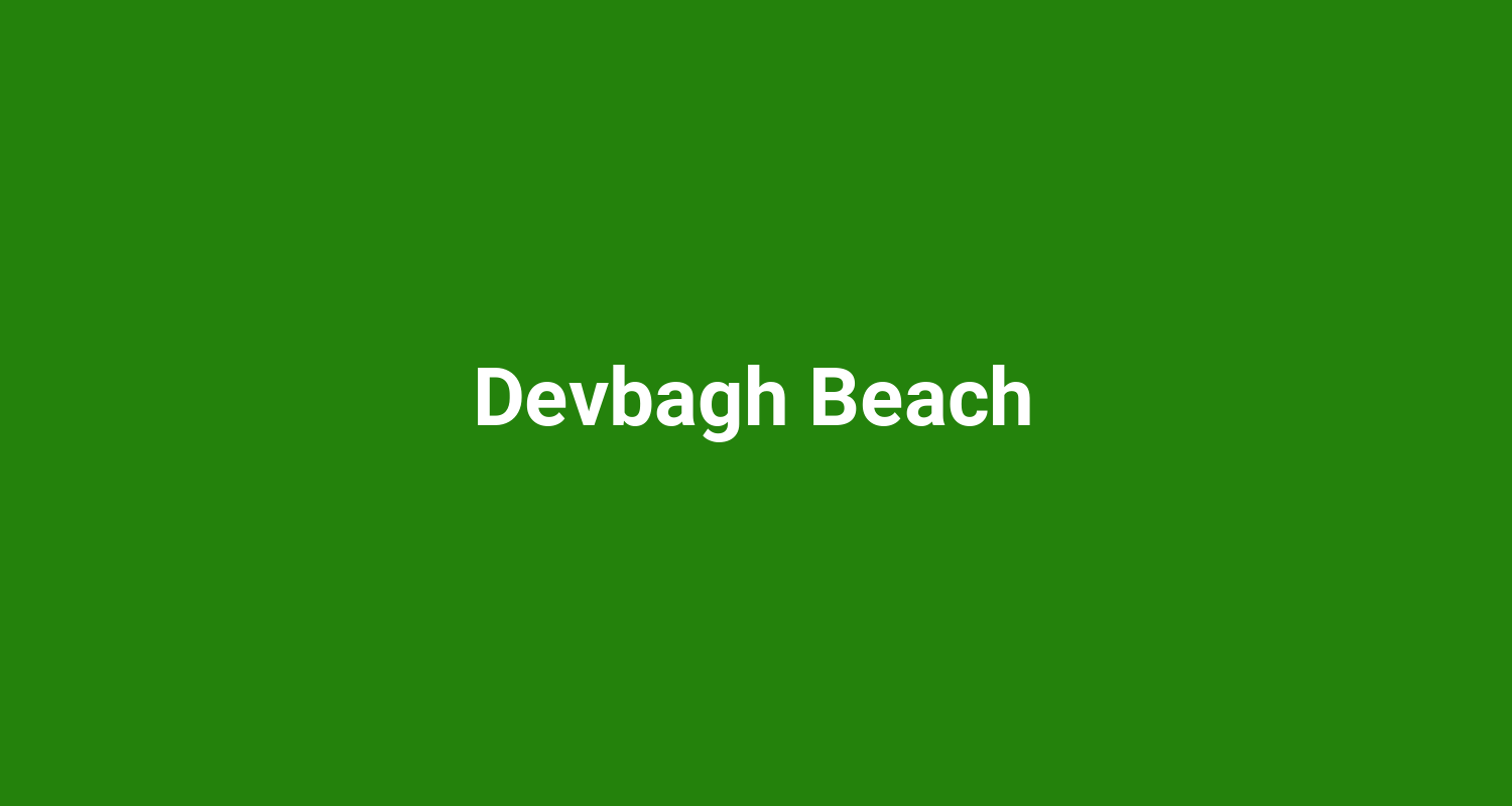Devbagh Beach