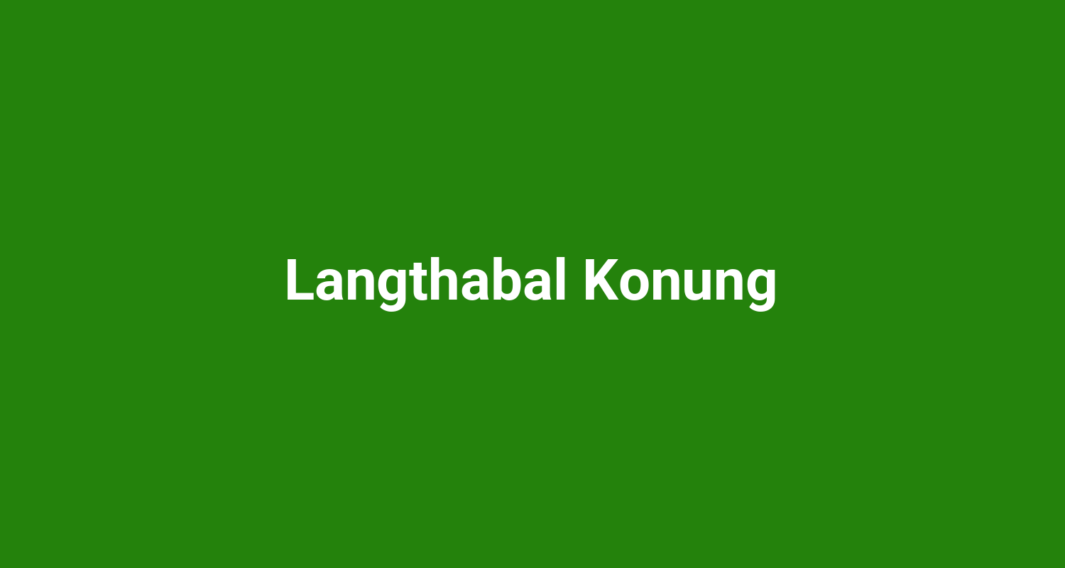 Langthabal Konung