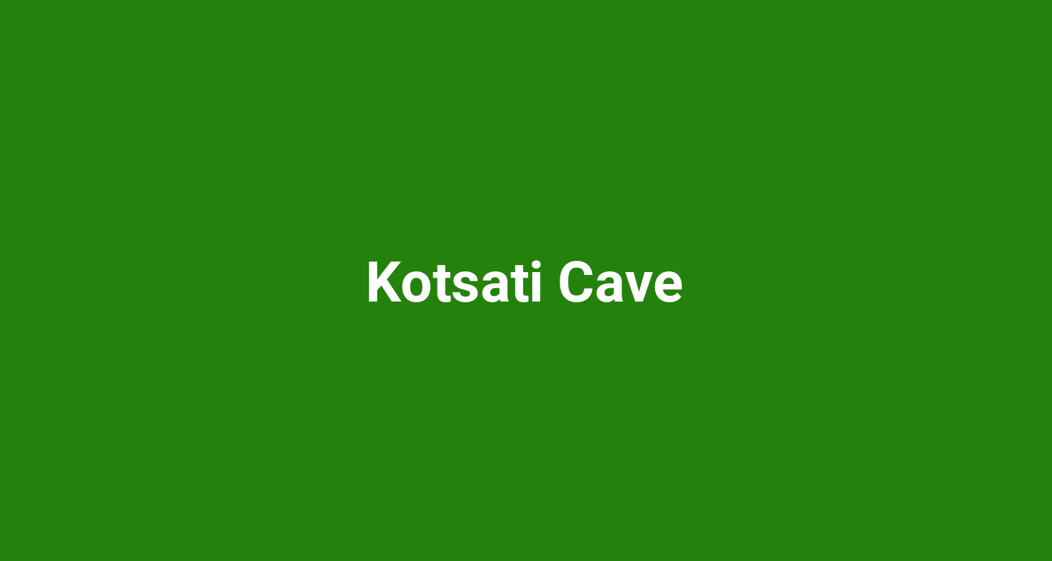 Kotsati Cave