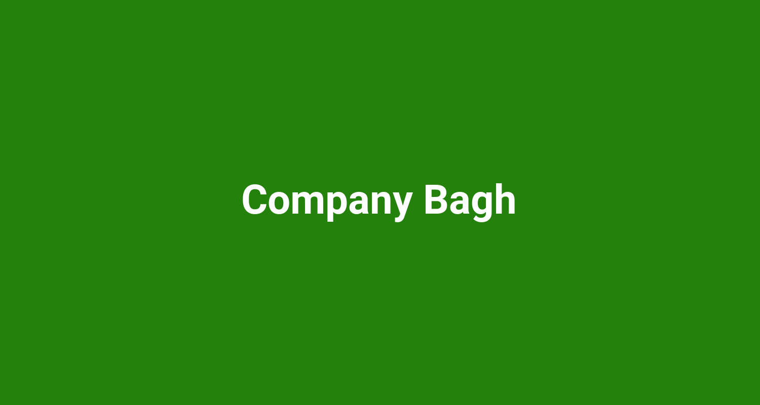 Company Bagh