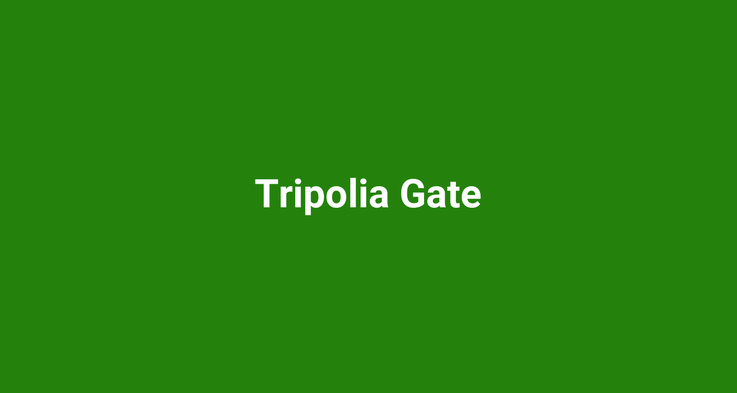Tripolia Gate