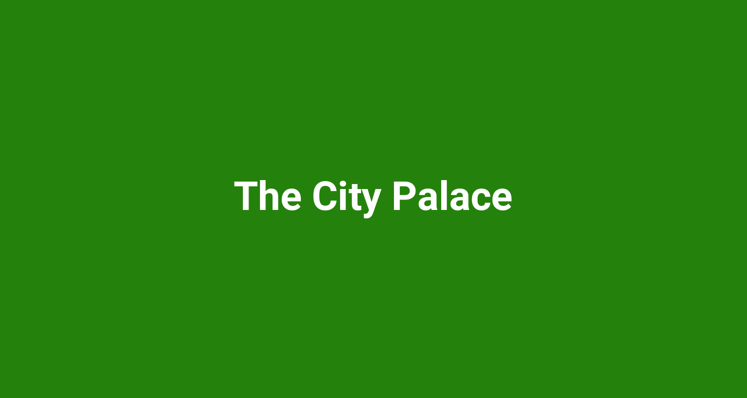 The City Palace