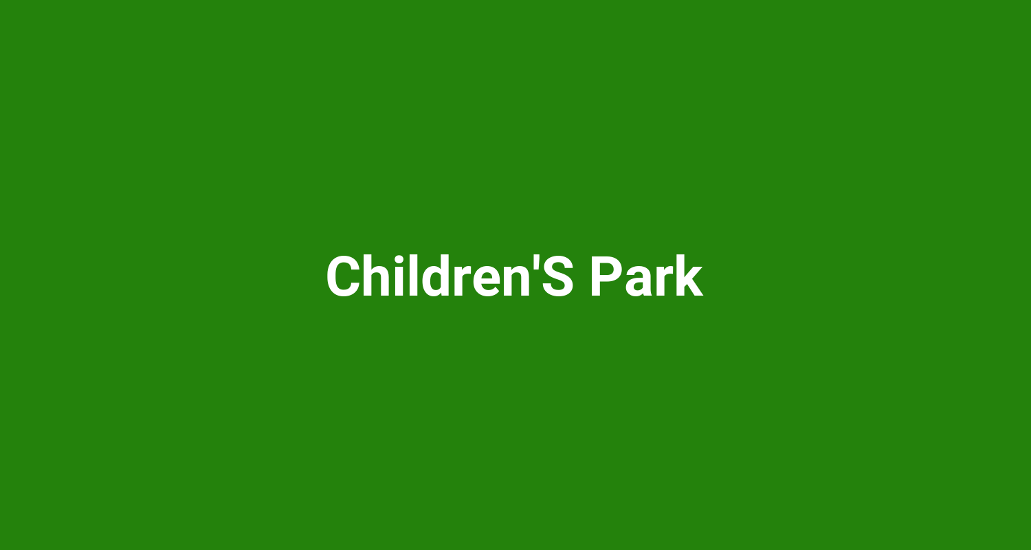 ChildrenS Park