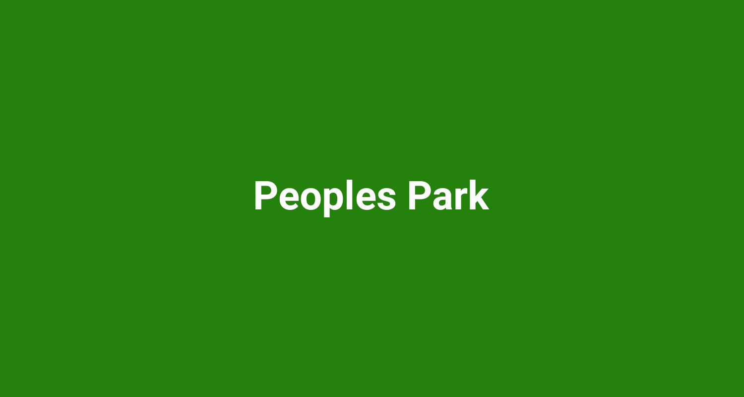 Peoples Park