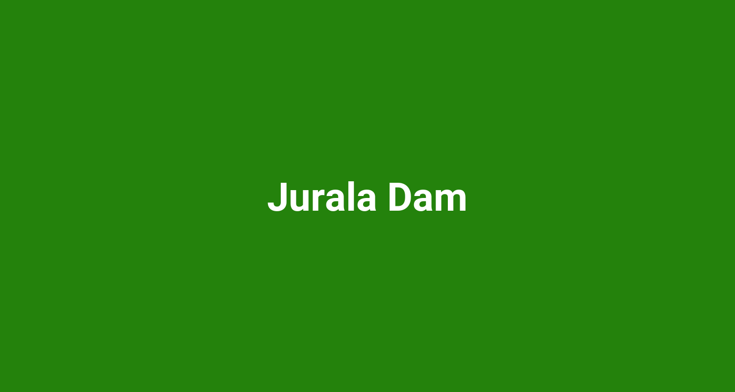 Jurala Dam