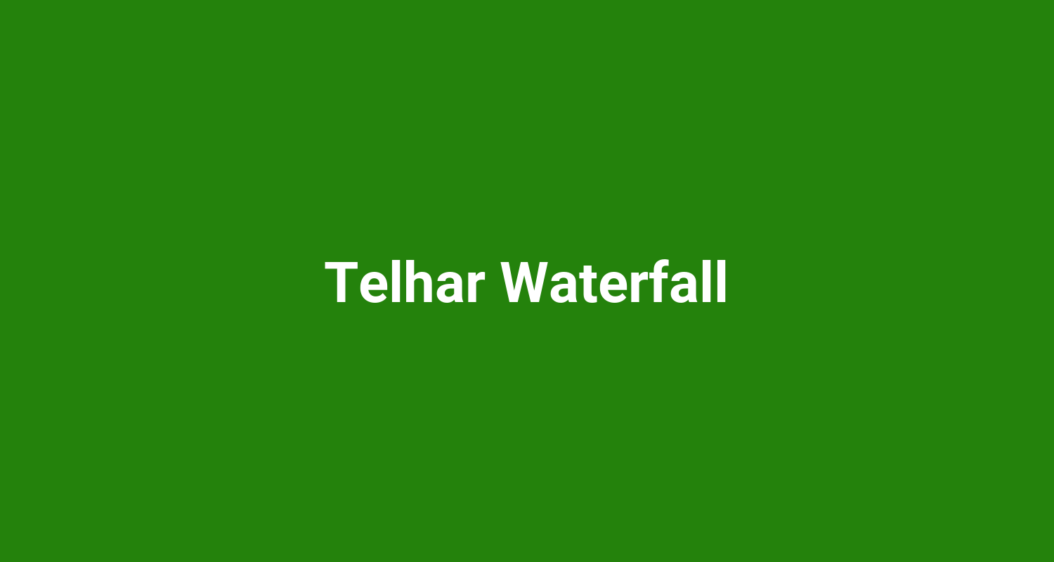 Telhar Waterfall
