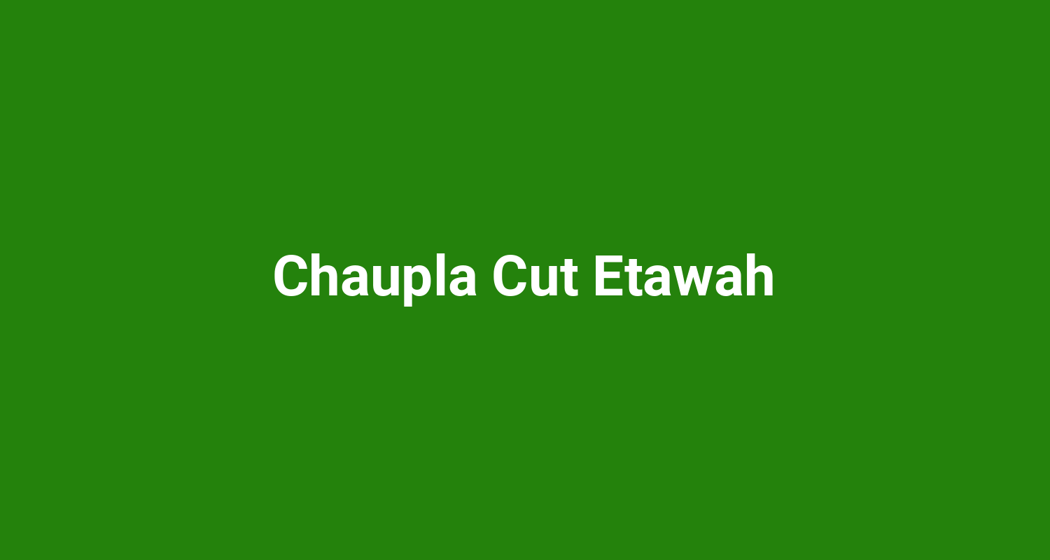 Chaupla Cut Etawah