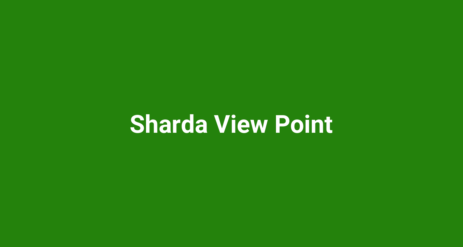 Sharda View Point