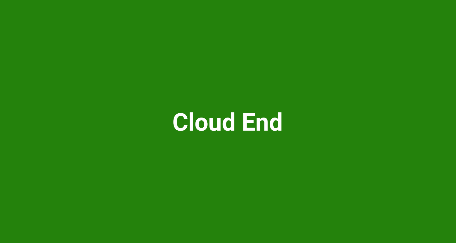Cloud End
