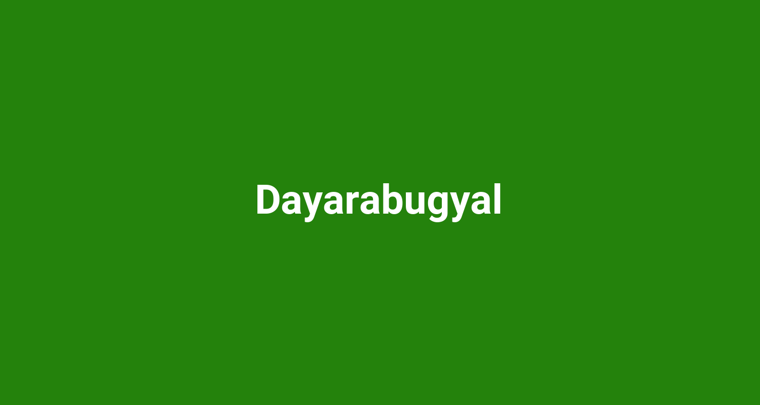 Dayarabugyal