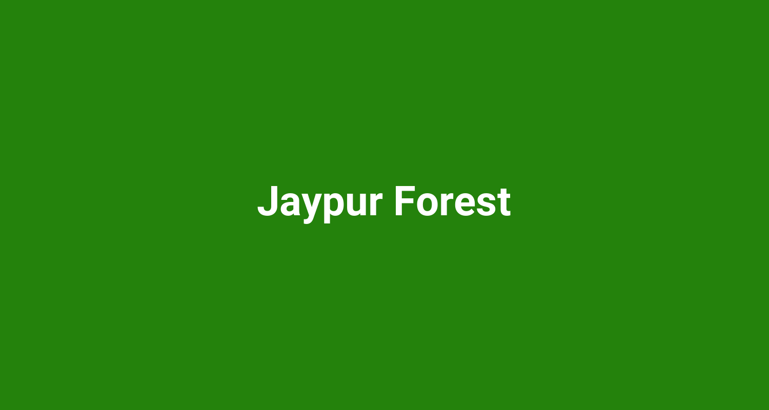 Jaypur Forest