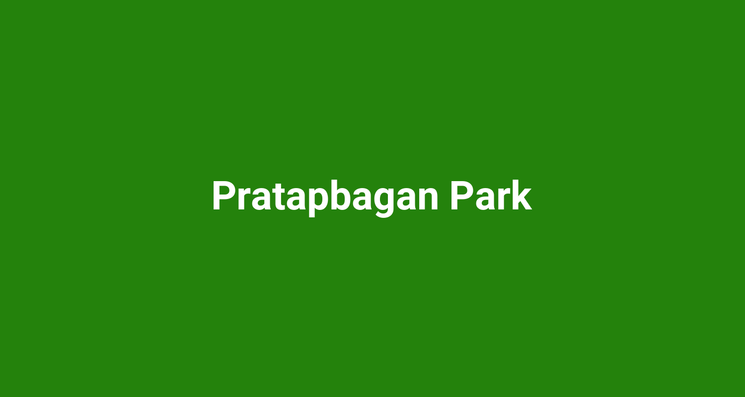 Pratapbagan Park