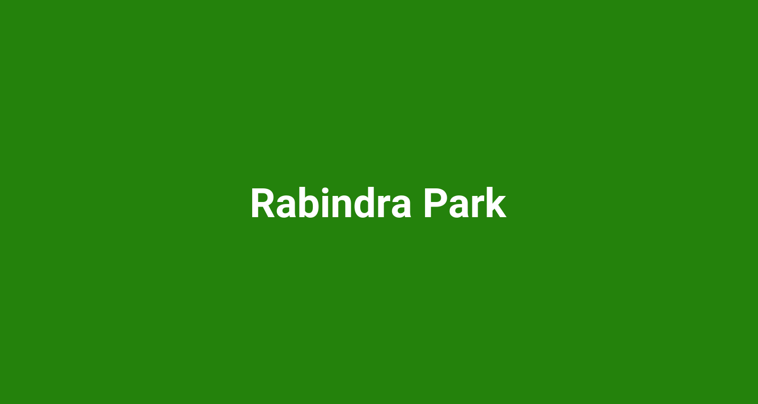 Rabindra Park