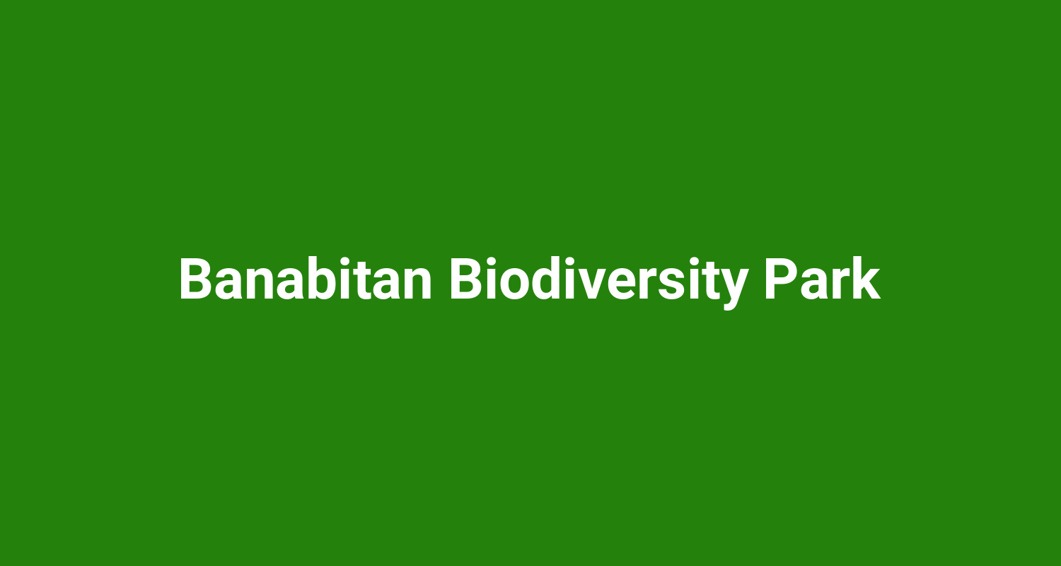 Banabitan Biodiversity Park
