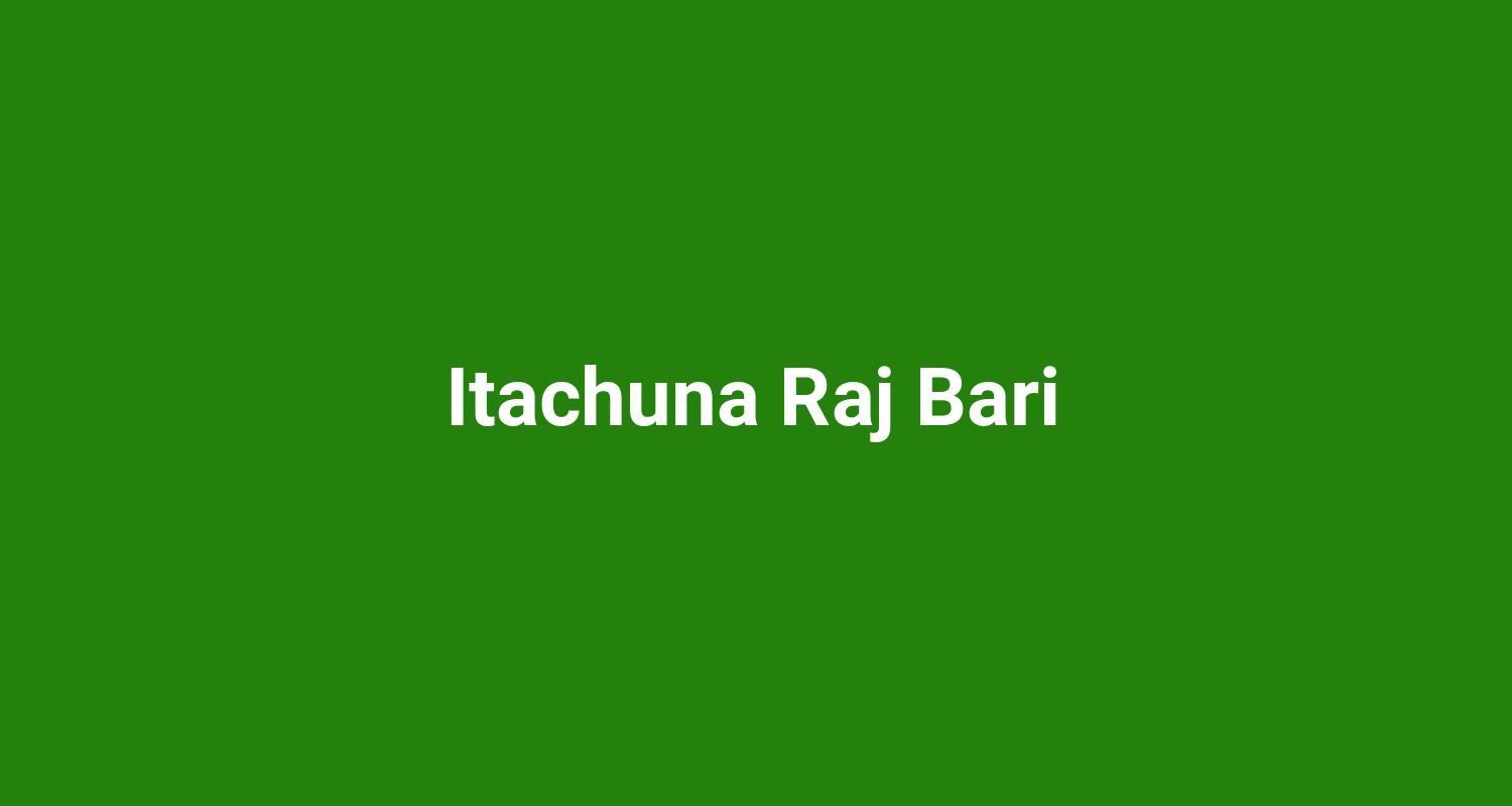 Itachuna Raj Bari