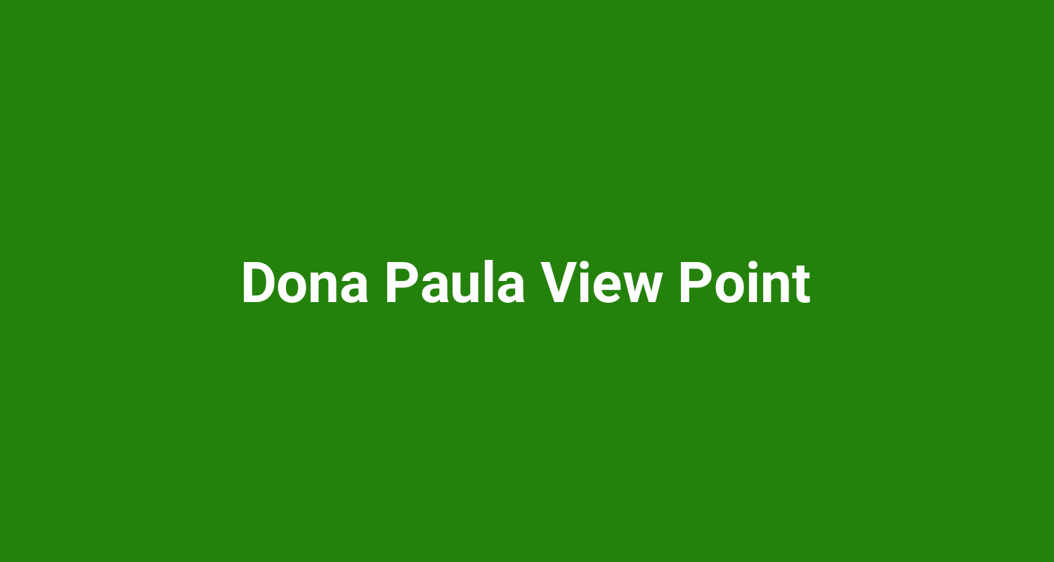 Dona Paula View Point