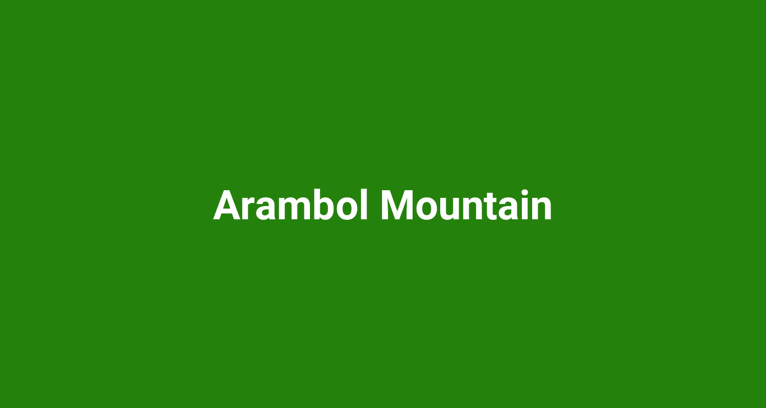 Arambol Mountain