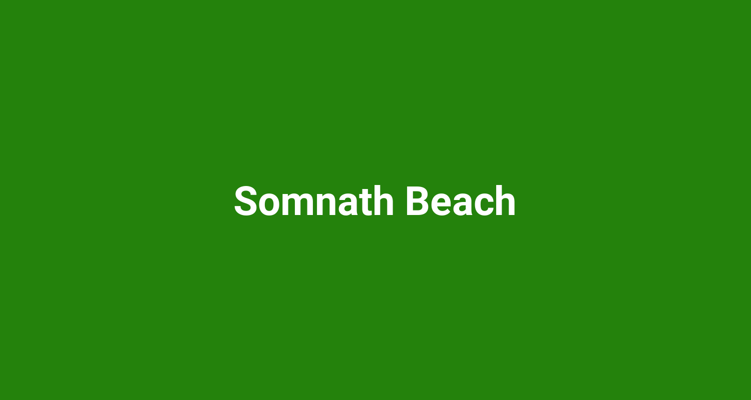 Somnath Beach