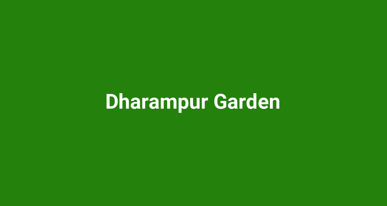 Dharampur Garden