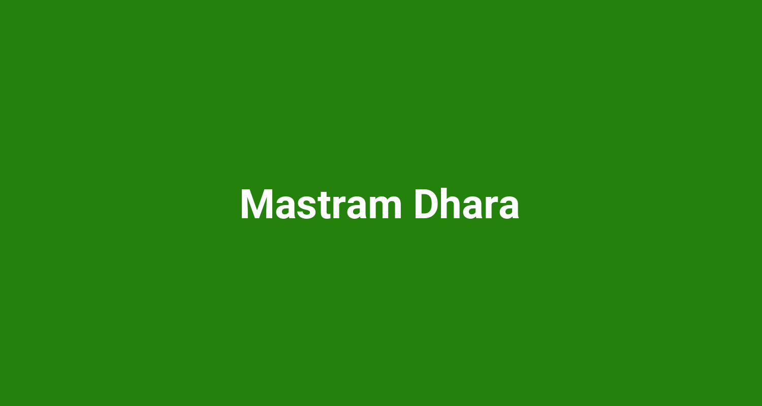 Mastram Dhara