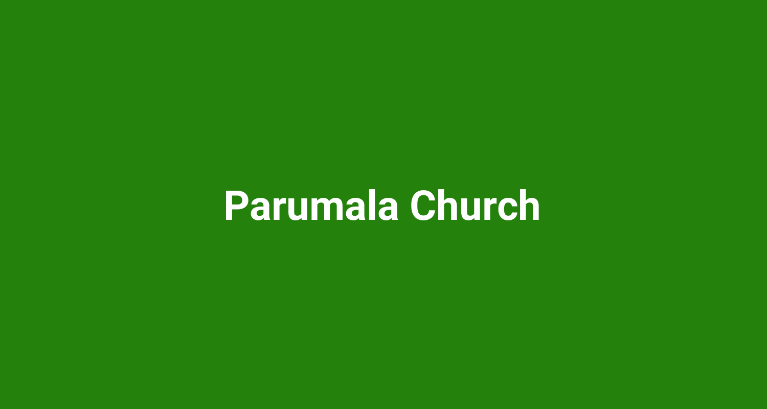 Parumala Church