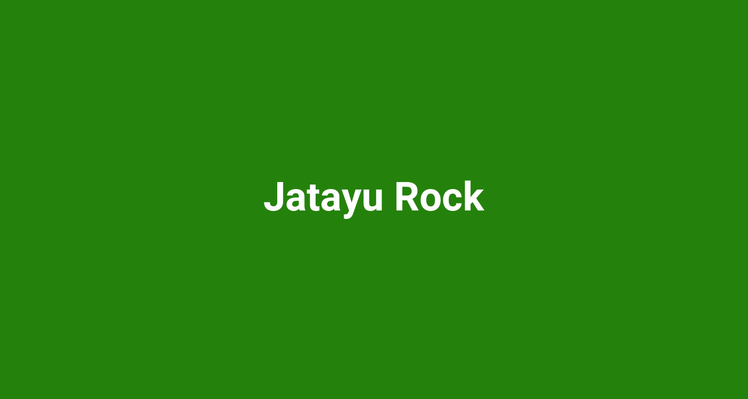 Jatayu Rock
