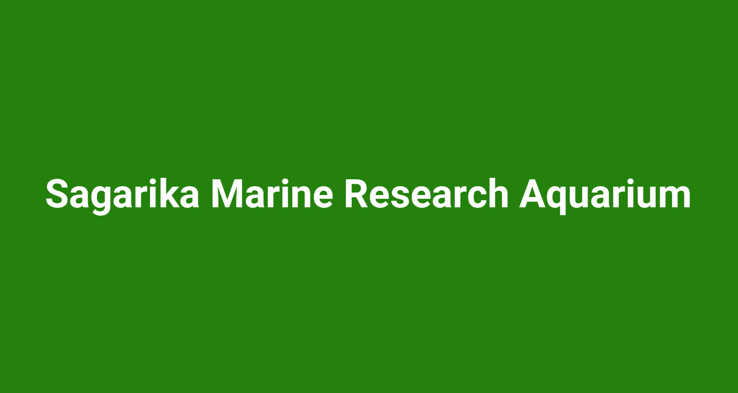 Sagarika Marine Research Aquarium
