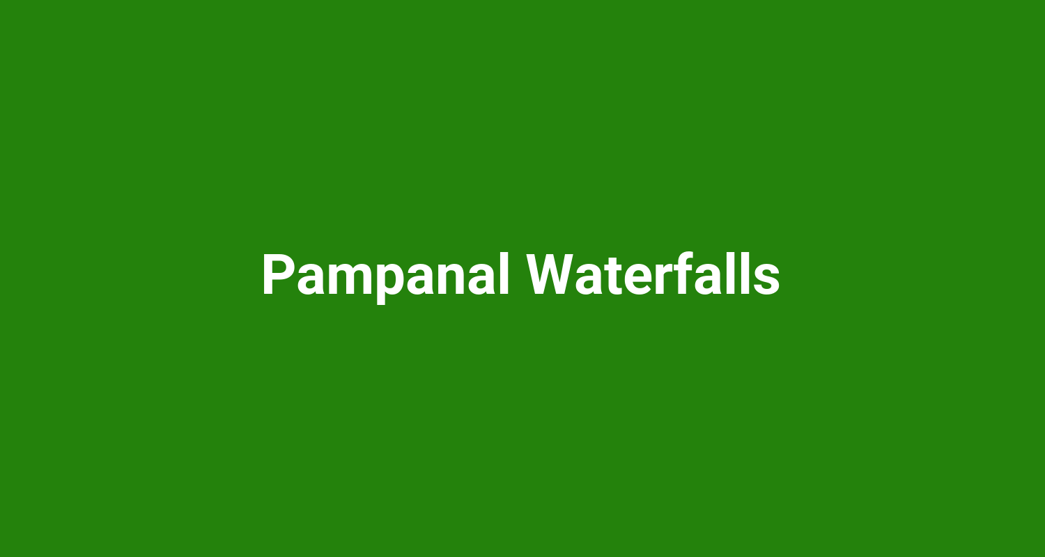 Pampanal Waterfalls