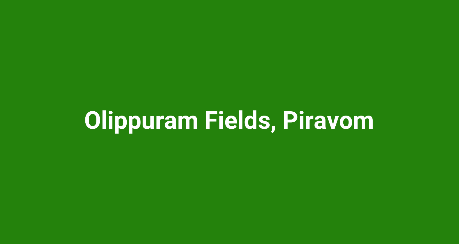 Olippuram Fields, Piravom