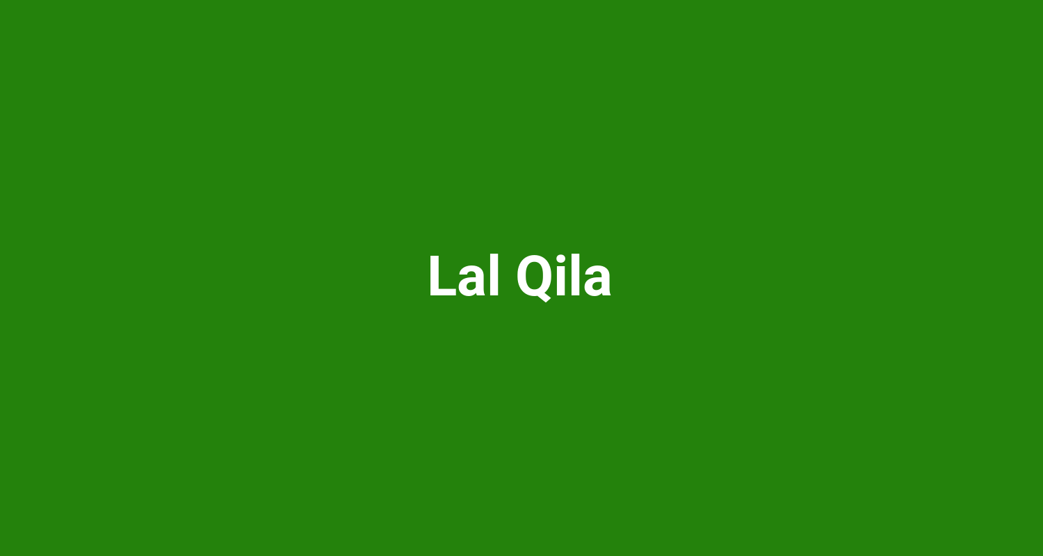 Lal Qila