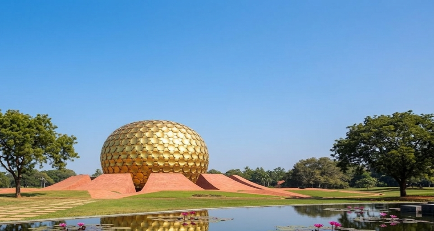Matrimandir Viewing Point ( Auroville )
