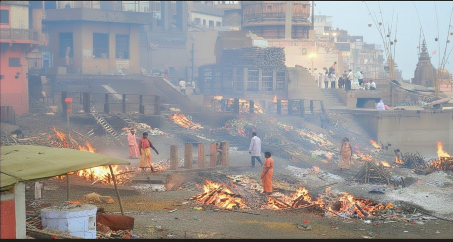 Manikarnika Ghat  Manikarnika Mahashamshan Ghat