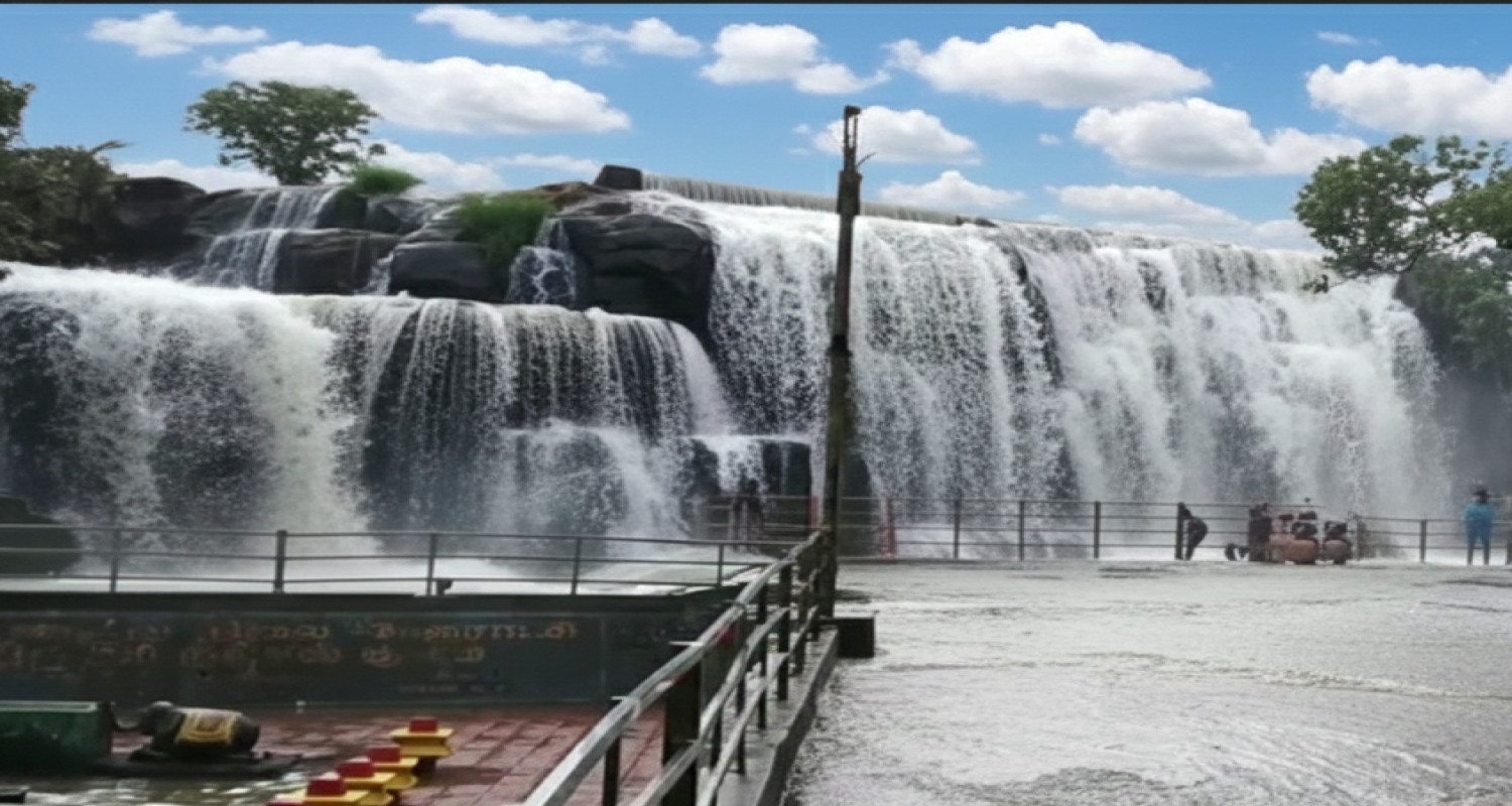 Thiruparappu Waterfalls