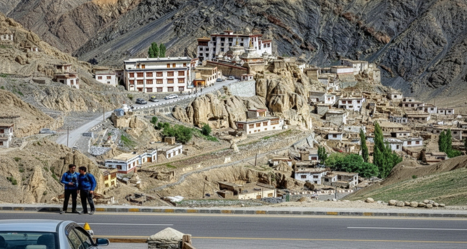 The Lamayuru Monastery